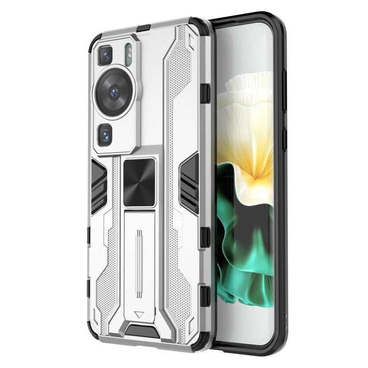 Supersonic Holder PC Soft TPU Phone Case, For OPPO Reno9 / Reno9 Pro 5G, For vivo S16 / S16 Pro, For Huawei P60 Art 4G, For Huawei P60 / P60 Pro