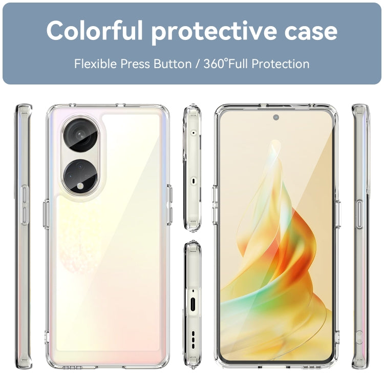 Colorful Series Acrylic + TPU Phone Case, For OPPO A1 Pro 5G, For OPPO Reno8 T 5G, For Sony Xperia 10 V