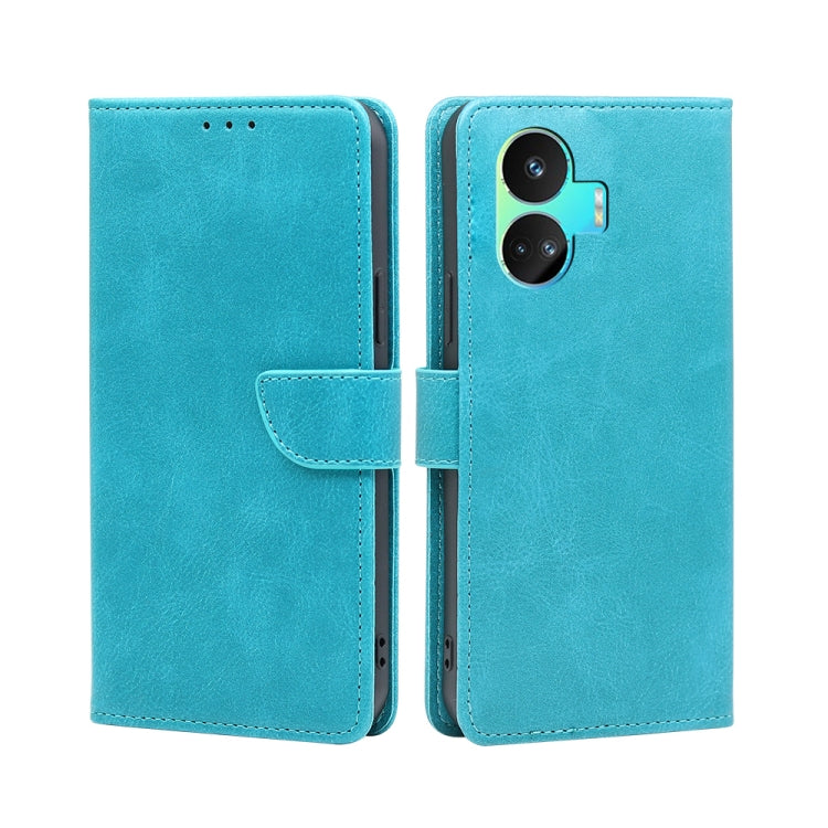 Calf Texture Buckle Flip Leather Phone Case