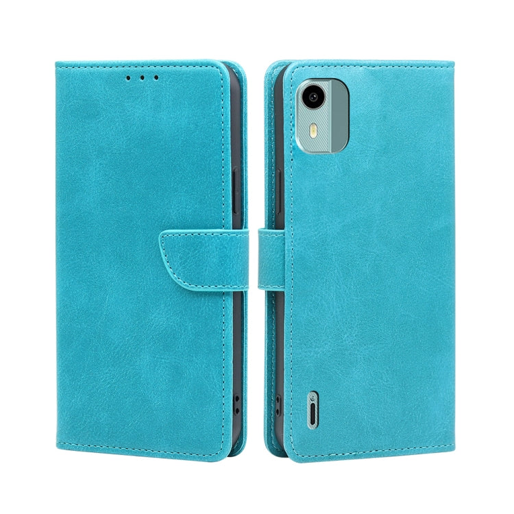 Calf Texture Buckle Flip Leather Phone Case