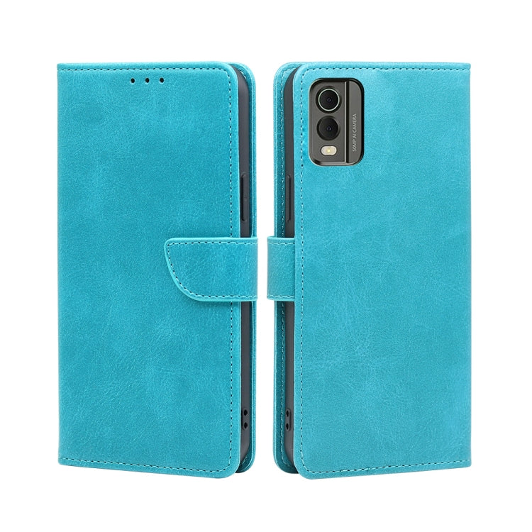 Calf Texture Buckle Flip Leather Phone Case