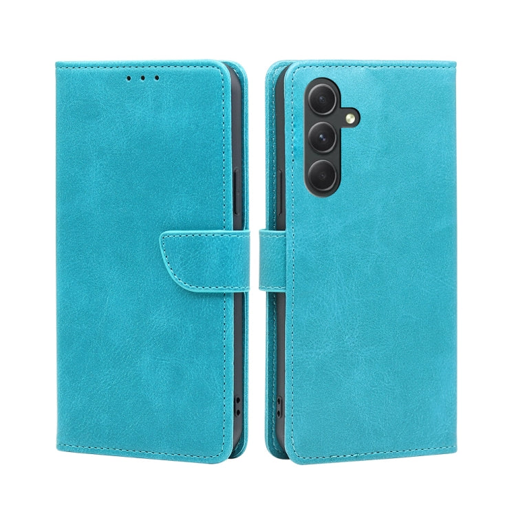 Calf Texture Buckle Flip Leather Phone Case