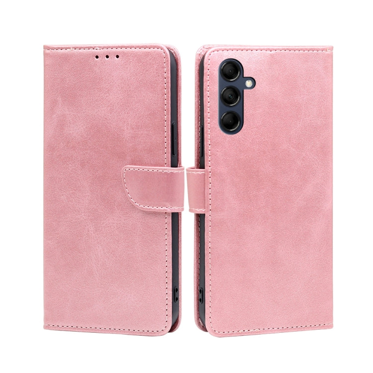 Calf Texture Buckle Flip Leather Phone Case