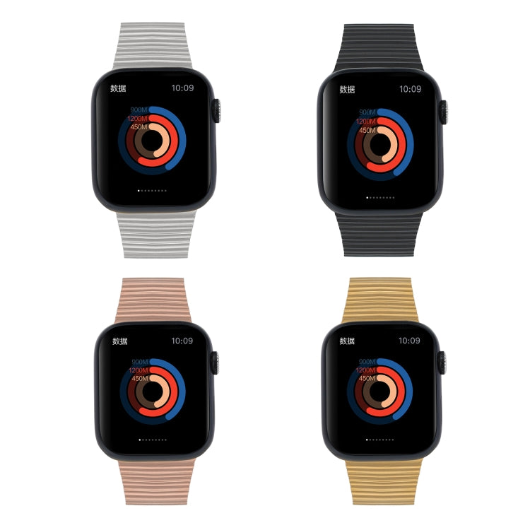 Ocean Metal Replacement Watch Band, For Apple Watch SE 2023 44mm, For Apple Watch Ultra 49mm, For Apple Watch 8 41mm, For Apple Watch 8 45mm, For Apple Watch SE 2023 40mm, For Apple Watch 7 45mm