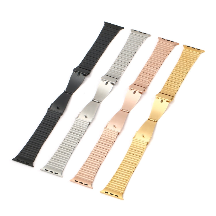 Ocean Metal Replacement Watch Band, For Apple Watch 9 45mm, For Apple Watch 4 40mm, For Apple Watch 4 44mm, For Apple Watch 3 38mm, For Apple Watch 3 42mm, For Apple Watch 9 41mm, For Apple Watch 2 38mm, For Apple Watch 2 42 mm