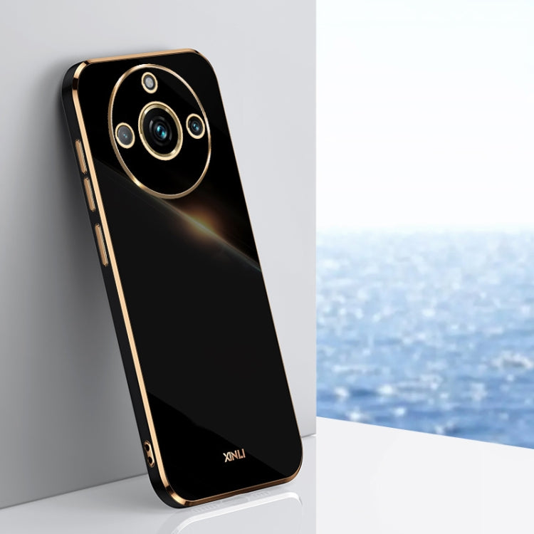 XINLI Straight 6D Plating Gold Edge TPU Phone Case, For Realme GT 7 Pro 5G, For Realme Note 60 4G, For Realme 13 Pro Global, For Realme 11 5G