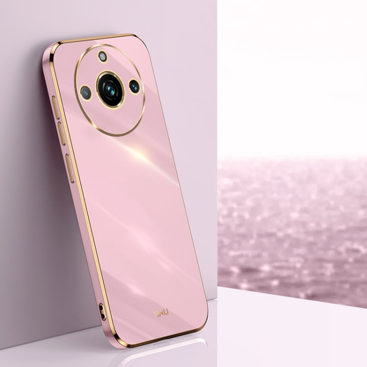 XINLI Straight 6D Plating Gold Edge TPU Phone Case, For Realme GT 7 Pro 5G, For Realme Note 60 4G, For Realme 13 Pro Global, For Realme 11 5G