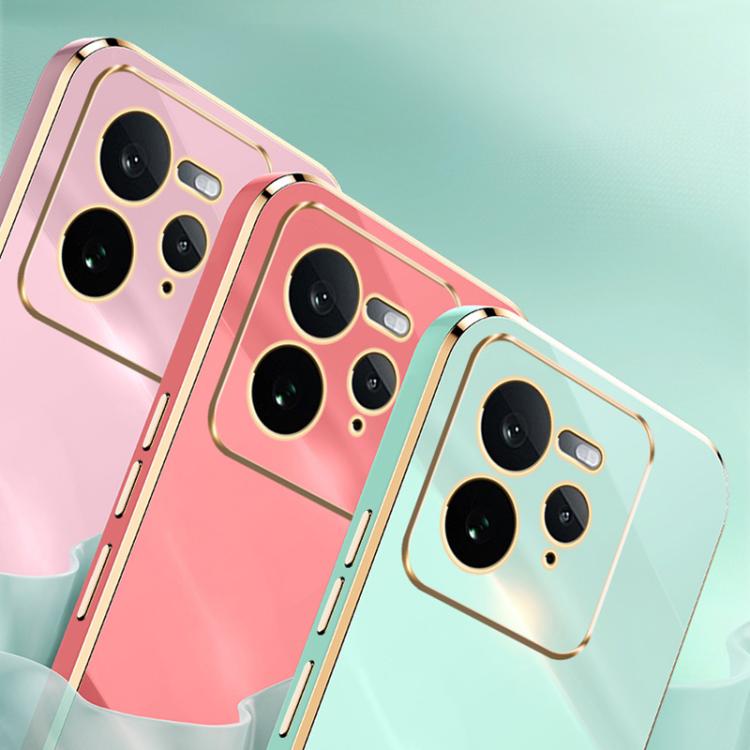 XINLI Straight 6D Plating Gold Edge TPU Phone Case, For Realme GT 7 Pro 5G, For Realme Note 60 4G, For Realme 13 Pro Global