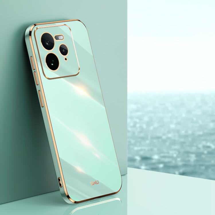 XINLI Straight 6D Plating Gold Edge TPU Phone Case, For Realme GT 7 Pro 5G, For Realme Note 60 4G, For Realme 13 Pro Global, For Realme 11 5G