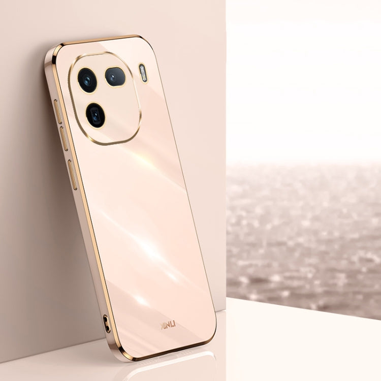 XINLI Straight Edge 6D Electroplate TPU Phone Case