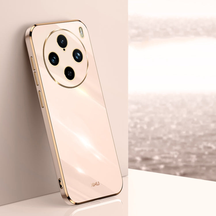 XINLI Straight Edge 6D Electroplate TPU Phone Case