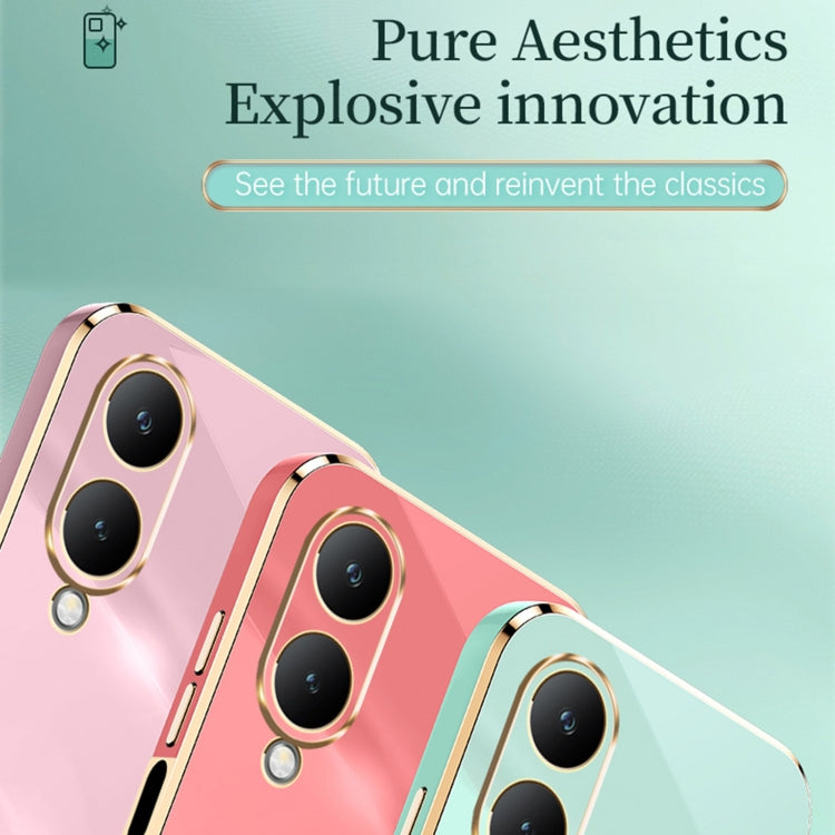 XINLI Straight Edge 6D Electroplate TPU Phone Case