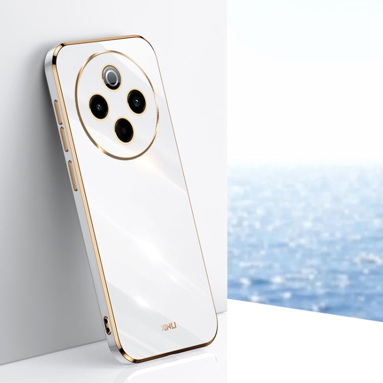 XINLI Straight Edge 6D Electroplate TPU Phone Case