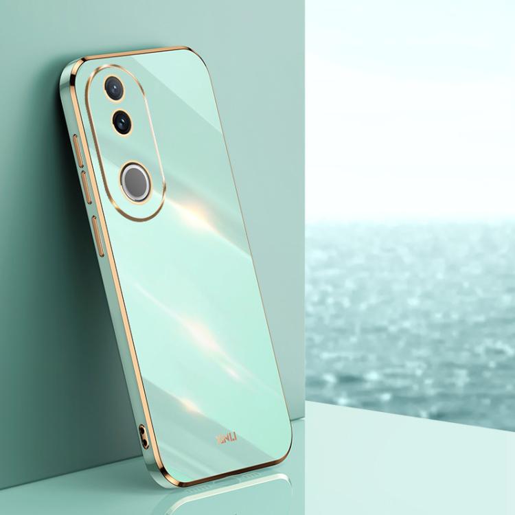 XINLI Straight Edge 6D Electroplate TPU Phone Case