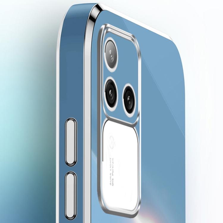 XINLI Straight Edge 6D Electroplate TPU Phone Case