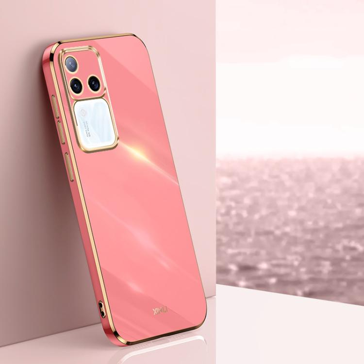 XINLI Straight Edge 6D Electroplate TPU Phone Case