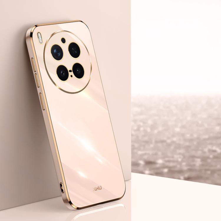 XINLI Straight Edge 6D Electroplate TPU Phone Case