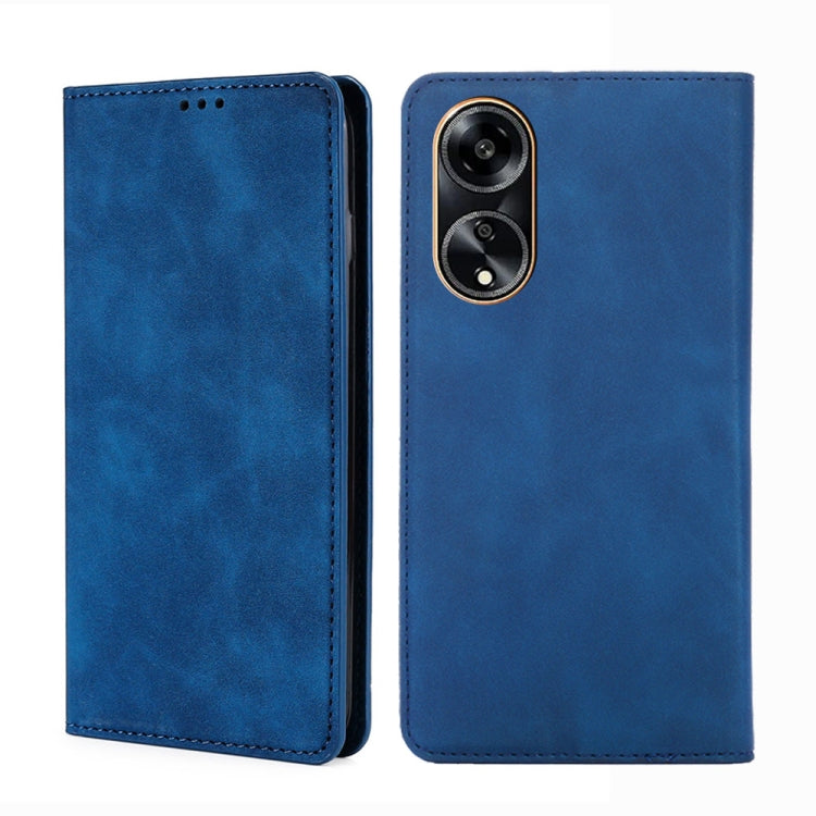 Skin Feel Magnetic Leather Phone Case, For OPPO Reno10 Pro+ 5G, For OPPO A1 5G, For OPPO Reno10 Pro 5G China, For OPPO Reno10 5G China