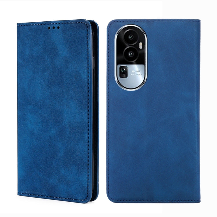 Skin Feel Magnetic Leather Phone Case, For OPPO Reno10 Pro+ 5G, For OPPO A1 5G, For OPPO Reno10 Pro 5G China, For OPPO Reno10 5G China