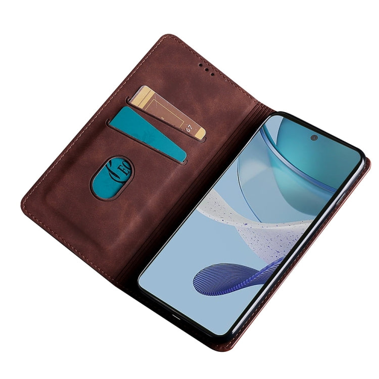 Skin Feel Magnetic Leather Phone Case, For OPPO Reno10 Pro+ 5G, For OPPO A1 5G, For OPPO Reno10 Pro 5G China, For OPPO Reno10 5G China