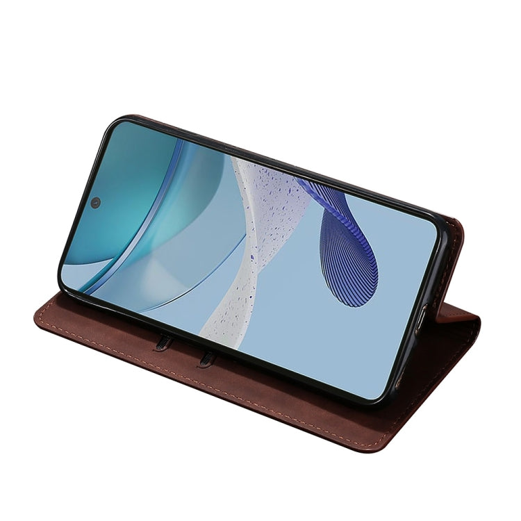 Skin Feel Magnetic Leather Phone Case, For OPPO Reno10 Pro+ 5G, For OPPO A1 5G, For OPPO Reno10 Pro 5G China, For OPPO Reno10 5G China