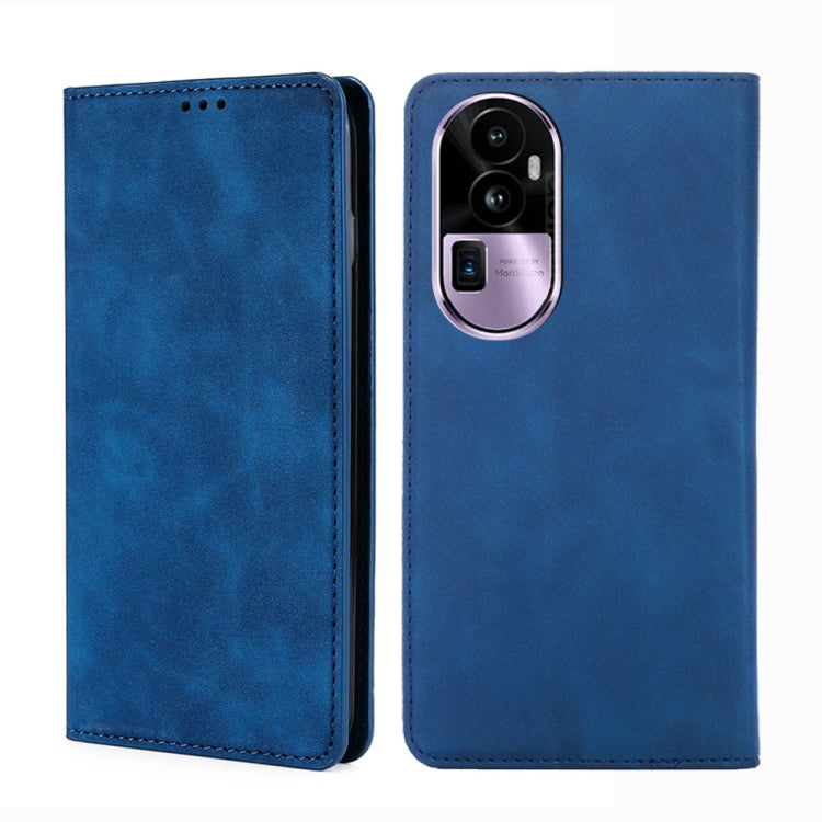 Skin Feel Magnetic Leather Phone Case, For OPPO Reno10 Pro+ 5G, For OPPO A1 5G, For OPPO Reno10 Pro 5G China, For OPPO Reno10 5G China