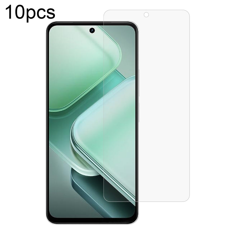 10pcs 0.26mm 9H 2.5D Tempered Glass Film, For vivo iQOO Z9 Turbo Endurance, For vivo