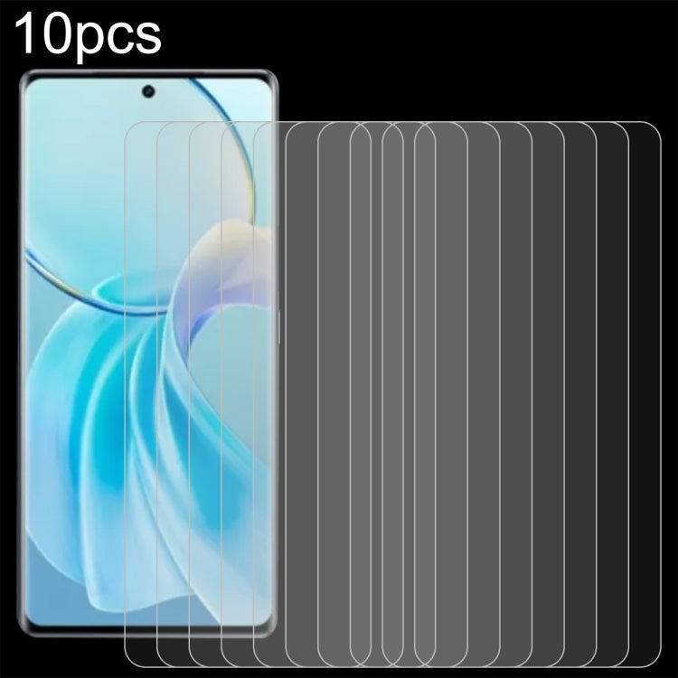 10pcs 0.26mm 9H 2.5D Tempered Glass Film, For vivo iQOO Z9 Turbo Endurance, For vivo