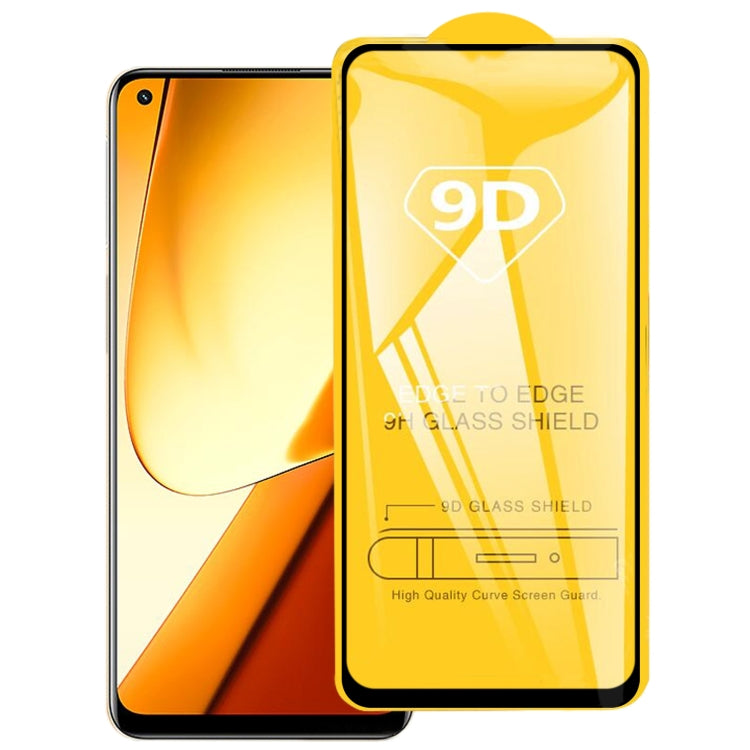 9D Full Glue Full Screen Tempered Glass Film, For Realme 12 5G / C75, For Realme C65s, For Realme C67 4G / 12 Lite, For Realme Narzo 70 Pro, For Realme V50s, For Realme V50, For Realme 11 4G, For Realme GT5 / GT5 240W, For Realme Narzo 60 Pro