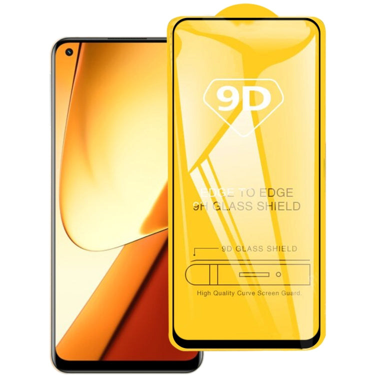 9D Full Glue Full Screen Tempered Glass Film, For Realme 12 5G / C75, For Realme C65s, For Realme C67 4G / 12 Lite, For Realme Narzo 70 Pro, For Realme V50s, For Realme V50, For Realme 11 4G, For Realme GT5 / GT5 240W, For Realme Narzo 60 Pro