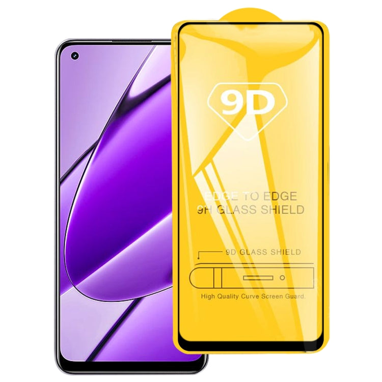 9D Full Glue Full Screen Tempered Glass Film, For Realme 12 5G / C75, For Realme C65s, For Realme C67 4G / 12 Lite, For Realme Narzo 70 Pro, For Realme V50s, For Realme V50, For Realme 11 4G, For Realme GT5 / GT5 240W, For Realme Narzo 60 Pro