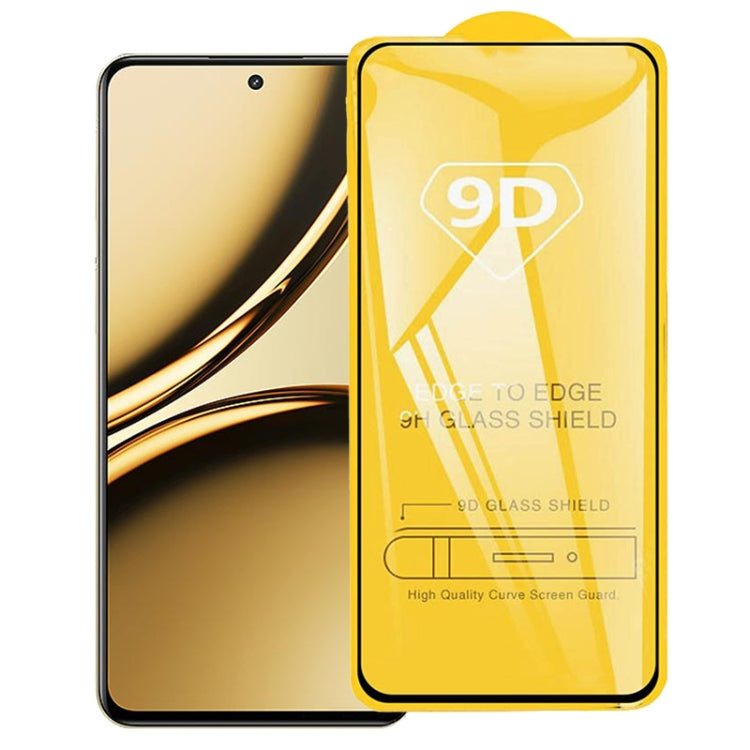 9D Full Glue Screen Tempered Glass Film, For Realme Note 60x 4G, For Realme C51s, For Realme C71 India, For Realme 15 Pro 5G, For Realme 15 5G, For Realme 14 Pro Lite, For Realme C75x, For Realme 12 5G / C75, For Realme C65s, For Realme C67 4G / 12 Lit...