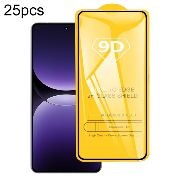 25pcs 9D Full Glue Full Screen Tempered Glass Film, For Realme GT7, For Realme 14 Pro Lite, For Realme C75x, For Realme 12 5G / C75, For Realme C65s, For Realme C67 4G / 12 Lite, For Realme Narzo 70 Pro, For Realme V50s, For Realme V50, For Realme 11 4...