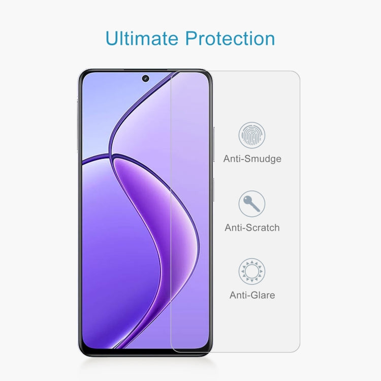 0.26mm 9H 2.5D Tempered Glass Film, For Realme 12 / C75, For Realme C65s, For Realme Narzo 70 / Narzo 70 Turbo, For Realme Narzo 70x / 13, For Realme C67 4G / 12 Lite, For Realme P1, For Realme Narzo 70 Pro, For Realme V50s, For Realme V50