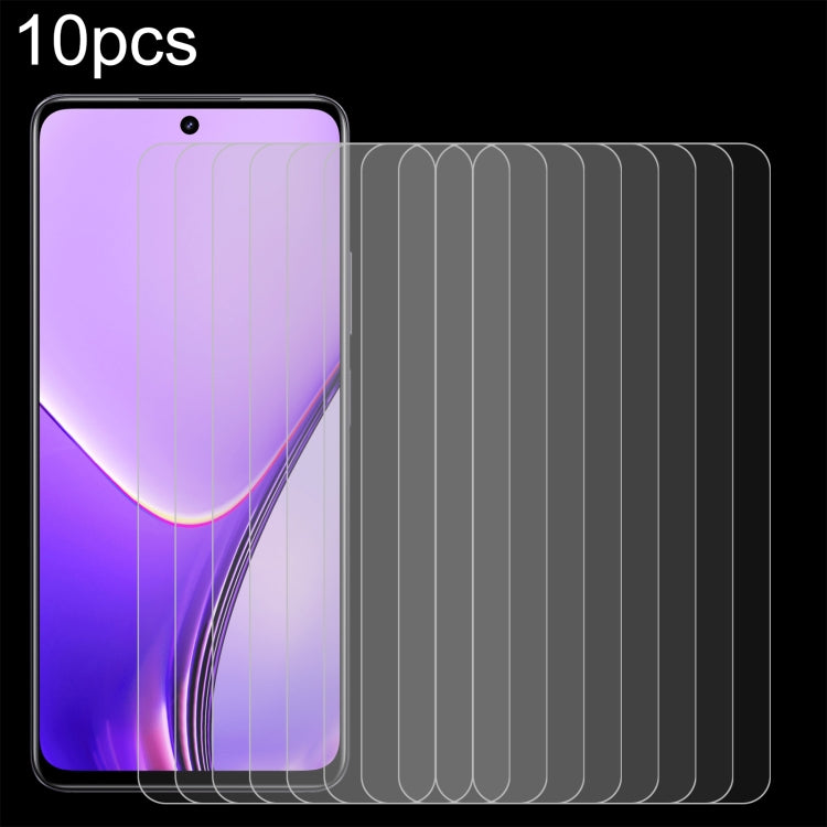 10pcs 0.26mm 9H 2.5D Tempered Glass Film, For Realme 12 / C75, For Realme C65s, For Realme Narzo 70 / Narzo 70 Turbo, For Realme Narzo 70x / 13, For Realme C67 4G / 12 Lite, For Realme P1, For Realme Narzo 70 Pro, For Realme V50s, For Realme V50