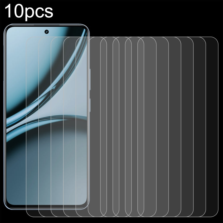 10pcs 0.26mm 9H 2.5D Tempered Glass Film, For Realme 12 / C75, For Realme C65s, For Realme Narzo 70 / Narzo 70 Turbo, For Realme Narzo 70x / 13, For Realme C67 4G / 12 Lite, For Realme P1, For Realme Narzo 70 Pro, For Realme V50s, For Realme V50