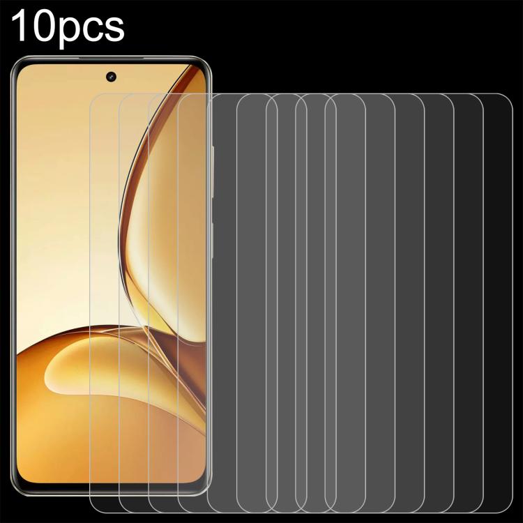 10pcs 0.26mm 9H 2.5D Tempered Glass Film, For Realme GT7, For Realme Narzo 80 Pro, For Realme P3x / Narzo 80x, For Realme 14T 5G, For Realme V70, For Realme P3 5G, For Realme 14 Pro Lite, For Realme C75x, For Realme Neo7x, For Realme Neo7 SE�����������...