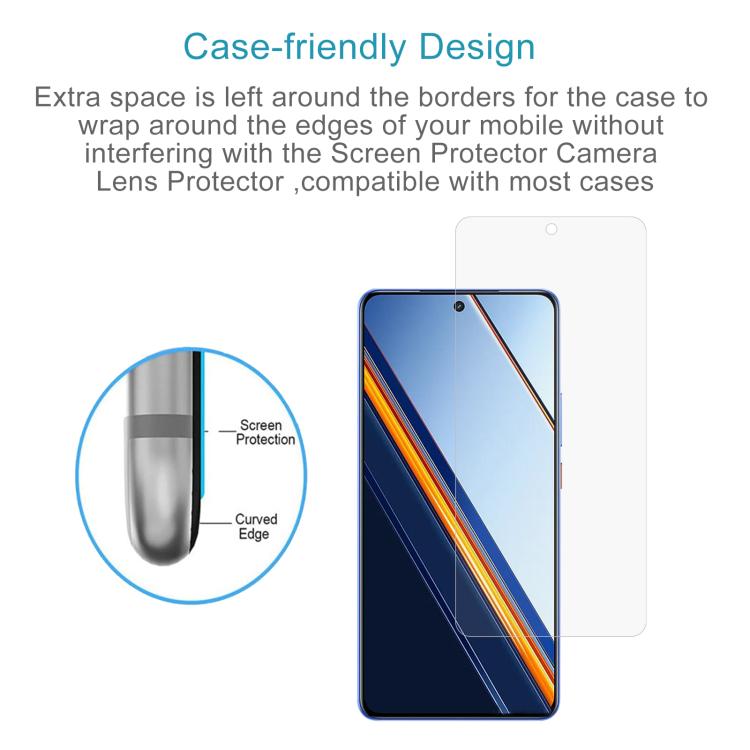 10pcs 0.26mm 9H 2.5D Tempered Glass Film