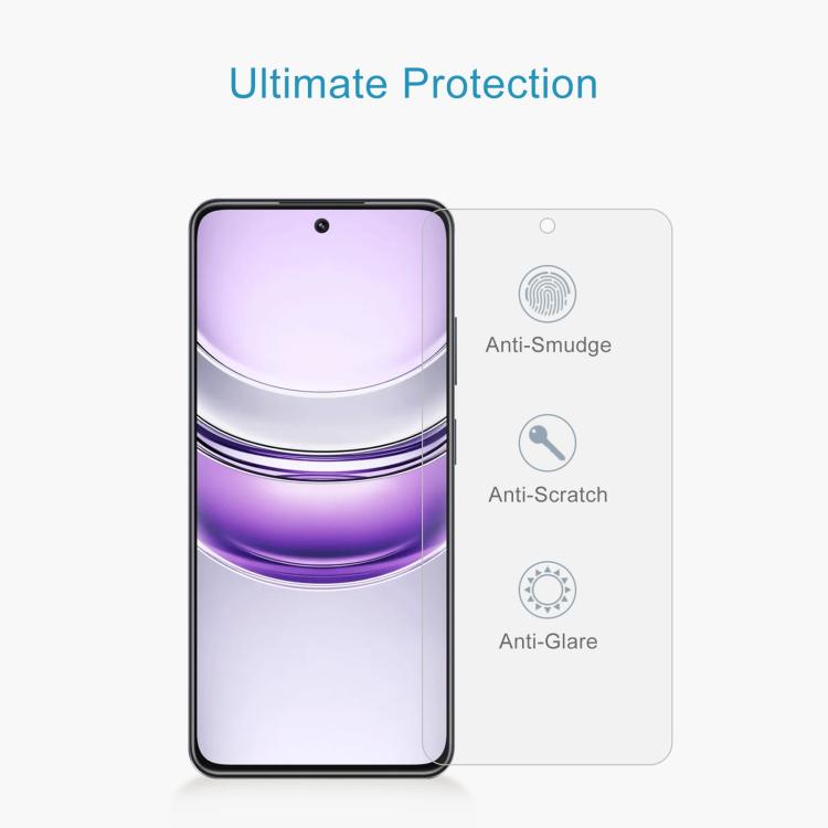 10pcs 0.26mm 9H 2.5D Tempered Glass Film, For Realme V70, For Realme P3 5G, For Realme 14 Pro Lite, For Realme C75x, For Realme Neo7x, For Realme Neo7 SE, For Realme 14x India, For Realme 12 / C75, For Realme C65s, For Realme Narzo 70 / Narzo 70 Turbo ...