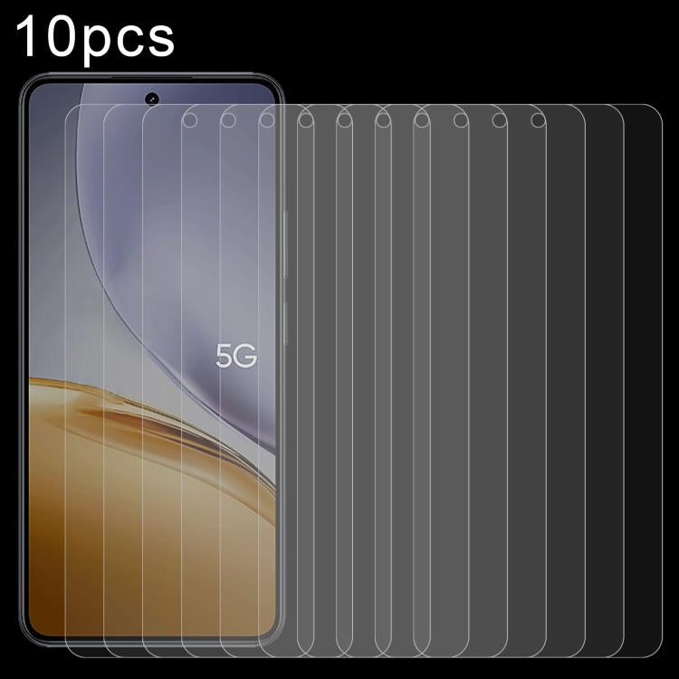 10pcs 0.26mm 9H 2.5D Tempered Glass Film, For Realme GT7, For Realme Narzo 80 Pro, For Realme P3x / Narzo 80x, For Realme 14T 5G, For Realme V70, For Realme P3 5G, For Realme 14 Pro Lite, For Realme C75x, For Realme Neo7x, For Realme Neo7 SE�����������...