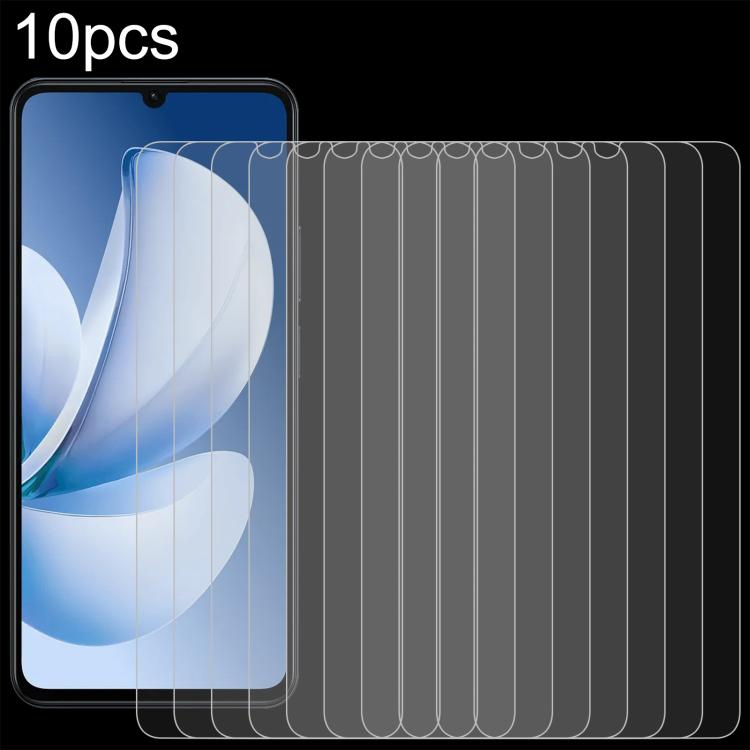 10pcs 0.26mm 9H 2.5D Tempered Glass Film