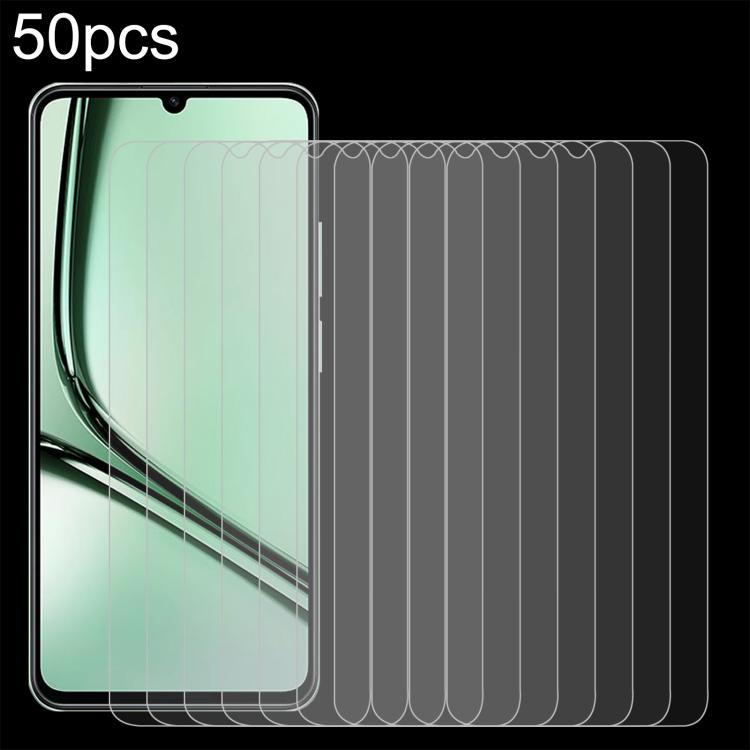 50pcs 0.26mm 9H 2.5D Tempered Glass Film