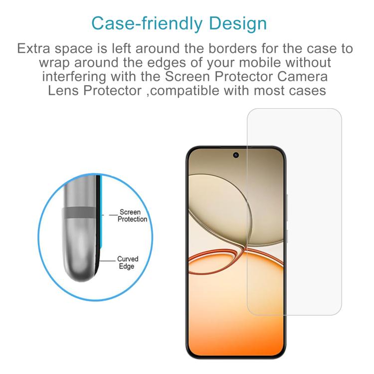 50pcs 0.26mm 9H 2.5D Tempered Glass Film, For Realme Narzo 90 5G, For Realme Narzo 90X 5G, For Realme P4x 5G, For Realme Note 70 4G, For Realme 15x 5G India, For Realme C85 5G, For Realme C85 Pro 4G, For Realme P4 5G, For Realme 15T 5G                 ...