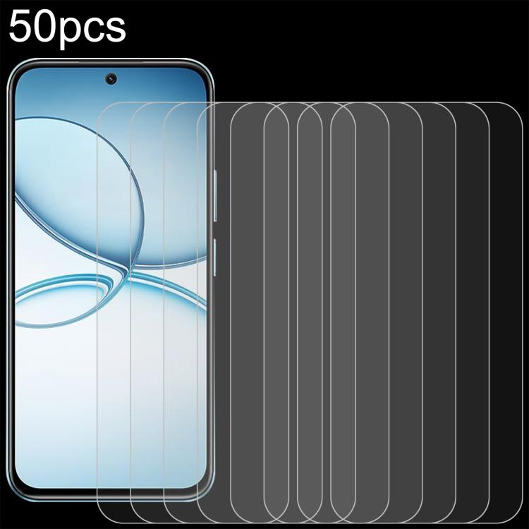 50pcs 0.26mm 9H 2.5D Tempered Glass Film, For Realme Narzo 90 5G, For Realme Narzo 90X 5G, For Realme P4x 5G, For Realme Note 70 4G, For Realme 15x 5G India, For Realme C85 5G, For Realme C85 Pro 4G, For Realme P4 5G, For Realme 15T 5G                 ...