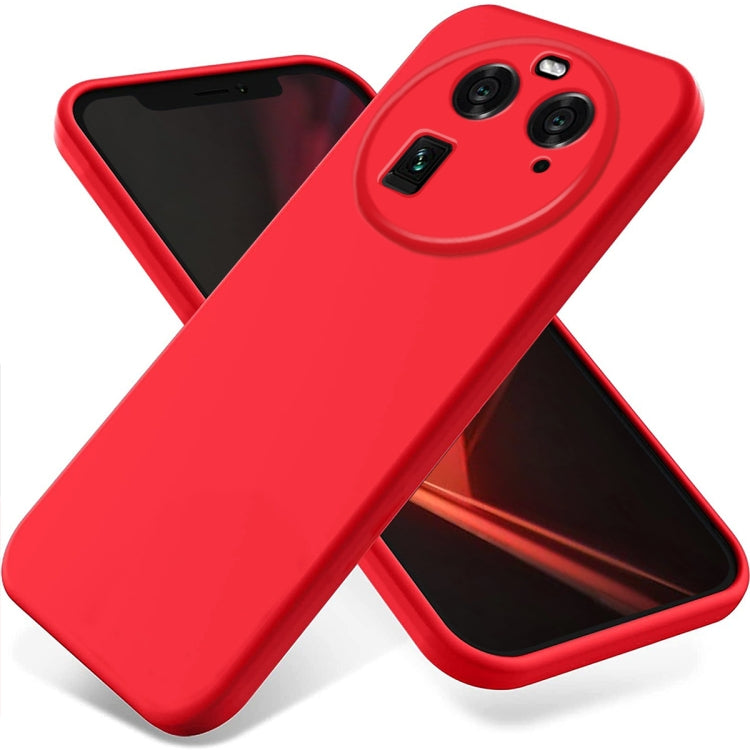 Pure Color Liquid Silicone Shockproof Phone Case