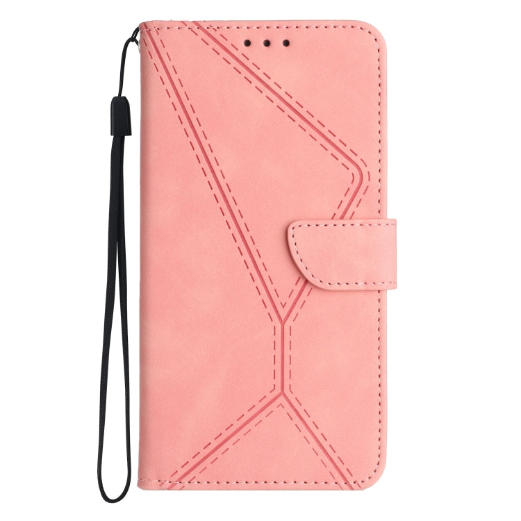 Stitching Embossed Leather Phone Case