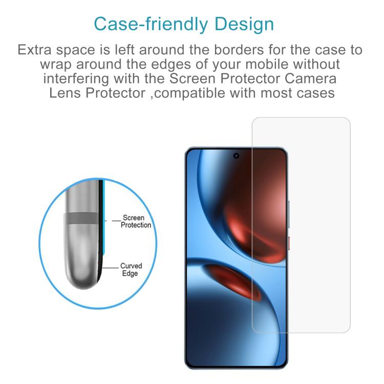 10pcs 0.26mm 9H 2.5D Tempered Glass Film