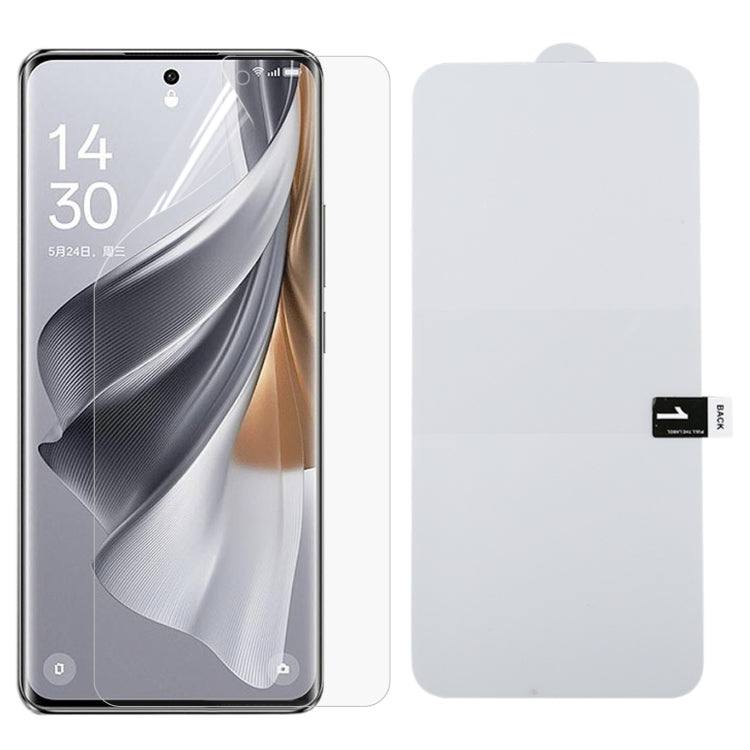 Full Screen Protector Explosion-proof Hydrogel Film, For OPPO A5 Pro, For OPPO Reno11 PJH110, For OPPO Reno12 Pro, For OPPO Reno12, For OPPO Find X7, For OPPO Reno11 Global, For OPPO Reno11 Pro Global, For OPPO Find X7 Ultra, For OPPO A2, For OPPO A2 Pro