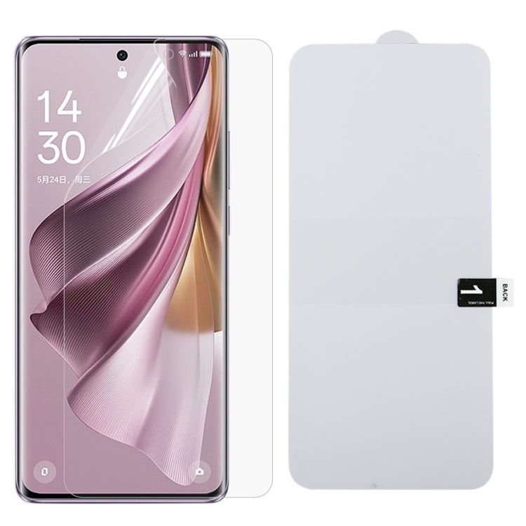 Full Screen Protector Explosion-proof Hydrogel Film, For OPPO A5 Pro, For OPPO Reno11 PJH110, For OPPO Reno12 Pro, For OPPO Reno12, For OPPO Find X7, For OPPO Reno11 Global, For OPPO Reno11 Pro Global, For OPPO Find X7 Ultra, For OPPO A2, For OPPO A2 Pro