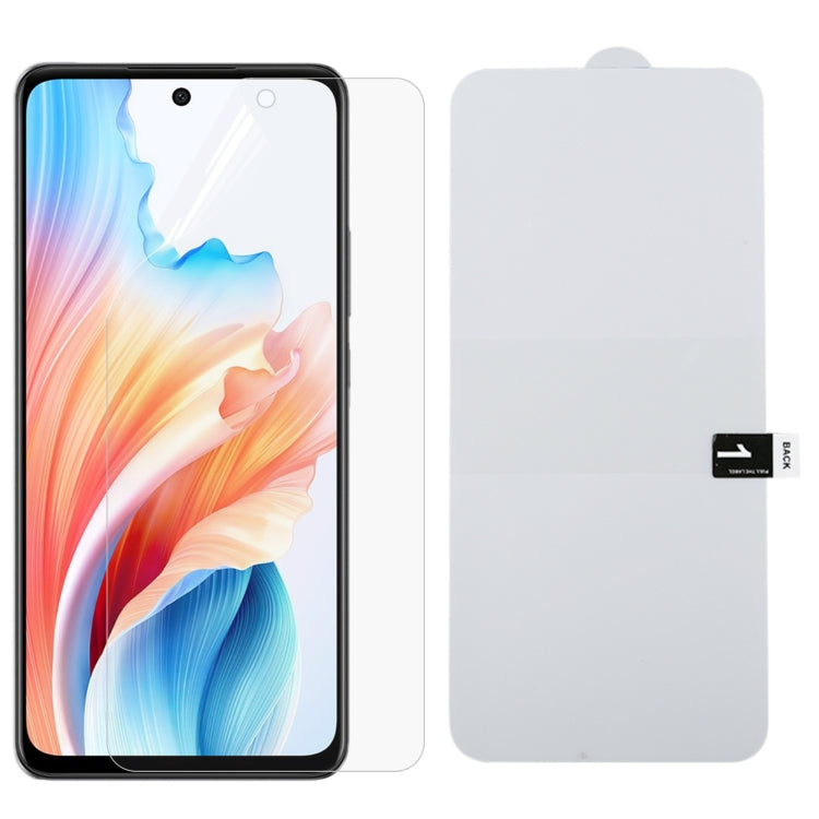 Full Screen Protector Explosion-proof Hydrogel Film, For OPPO Reno15 Pro 5G Global, For OPPO Reno15 5G Global, For OPPO Find X9+, For OPPO Find X9, For OPPO K13, For OPPO K13 Turbo 5G, For OPPO K13x, For OPPO Reno14 F 5G                                ...